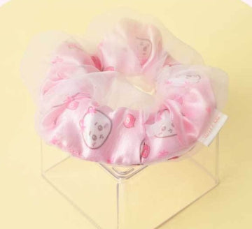 Chiikawa Character Mesh Scrunchie – 3 Styles