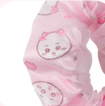 Chiikawa Character Mesh Scrunchie – 3 Styles