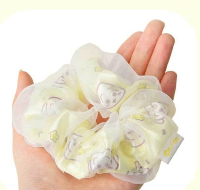 Chiikawa Character Mesh Scrunchie – 3 Styles
