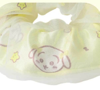Chiikawa Character Mesh Scrunchie – 3 Styles