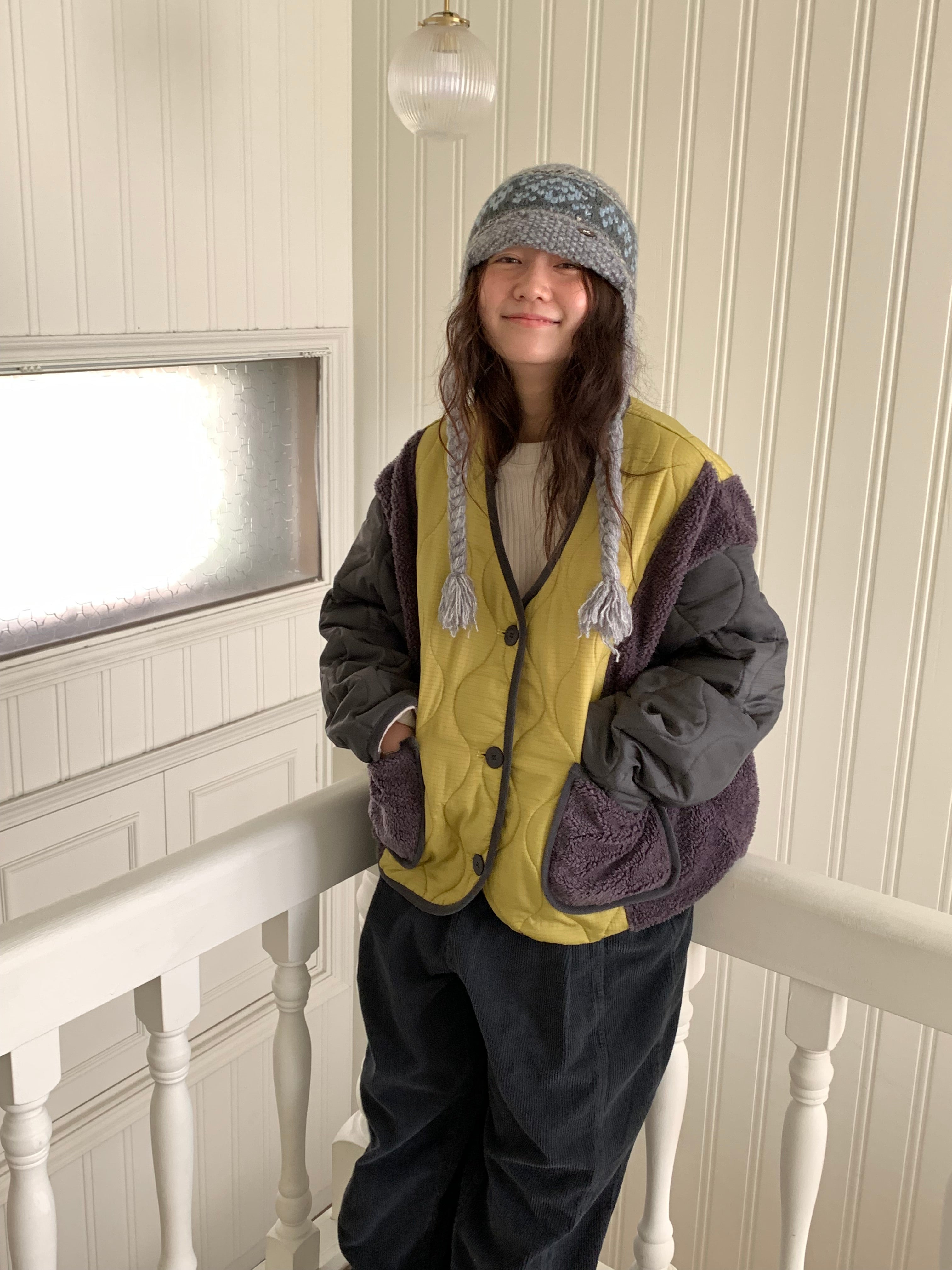 Snoopy Limited Edition Sherpa Quilted Fleece Jacket — Made in Korea officially lisenced