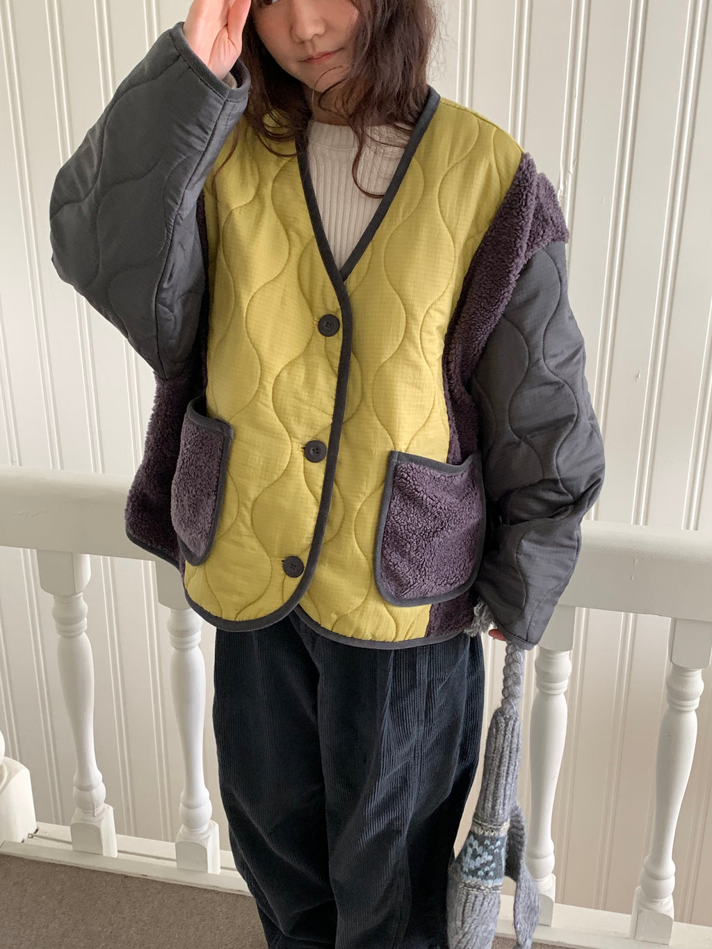 Snoopy Limited Edition Sherpa Quilted Fleece Jacket — Made in Korea officially lisenced