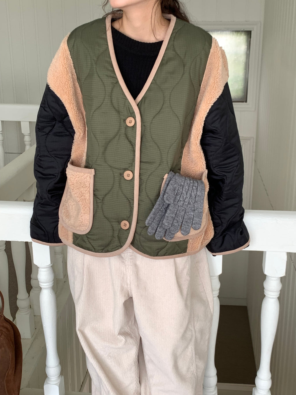 Snoopy Limited Edition Sherpa Quilted Fleece Jacket — Made in Korea officially lisenced