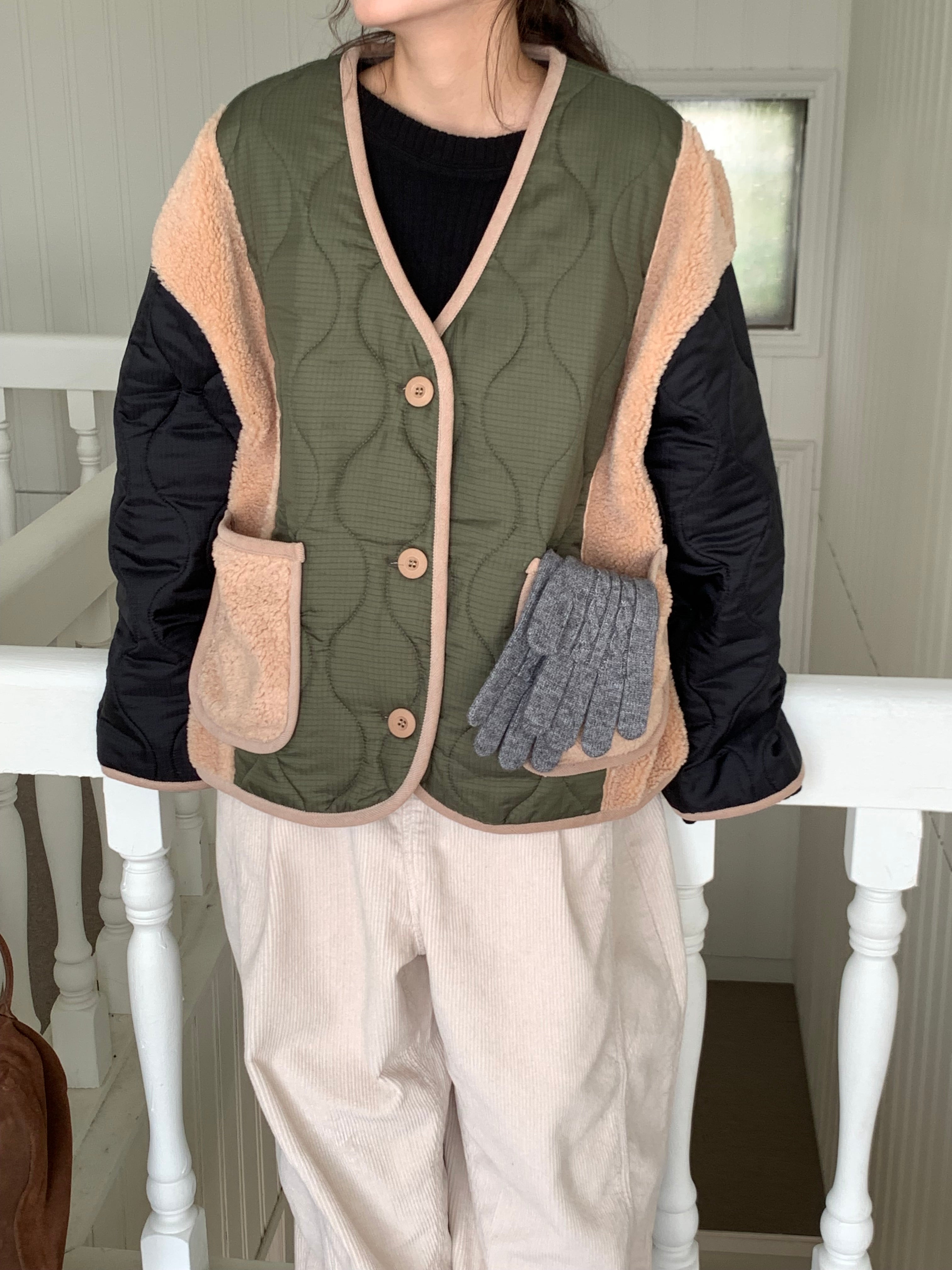 Snoopy Limited Edition Sherpa Quilted Fleece Jacket — Made in Korea officially lisenced