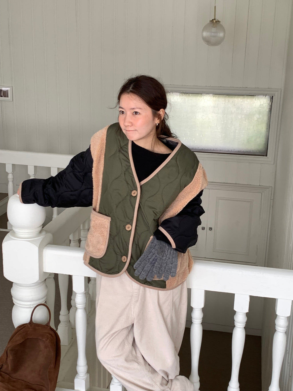 Snoopy Limited Edition Sherpa Quilted Fleece Jacket — Made in Korea officially lisenced
