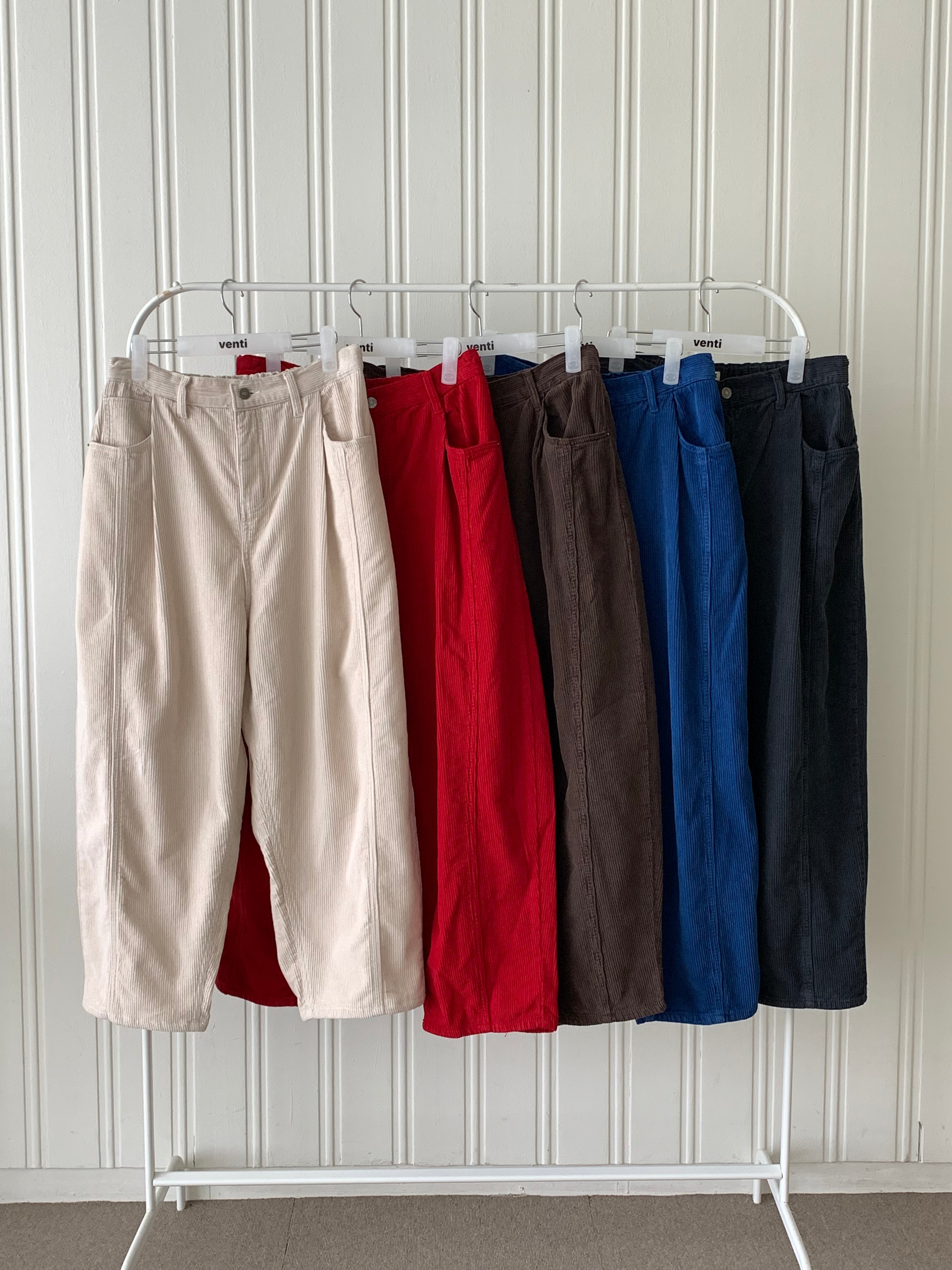 Premium Wide Corduroy Pants — Made in Korea