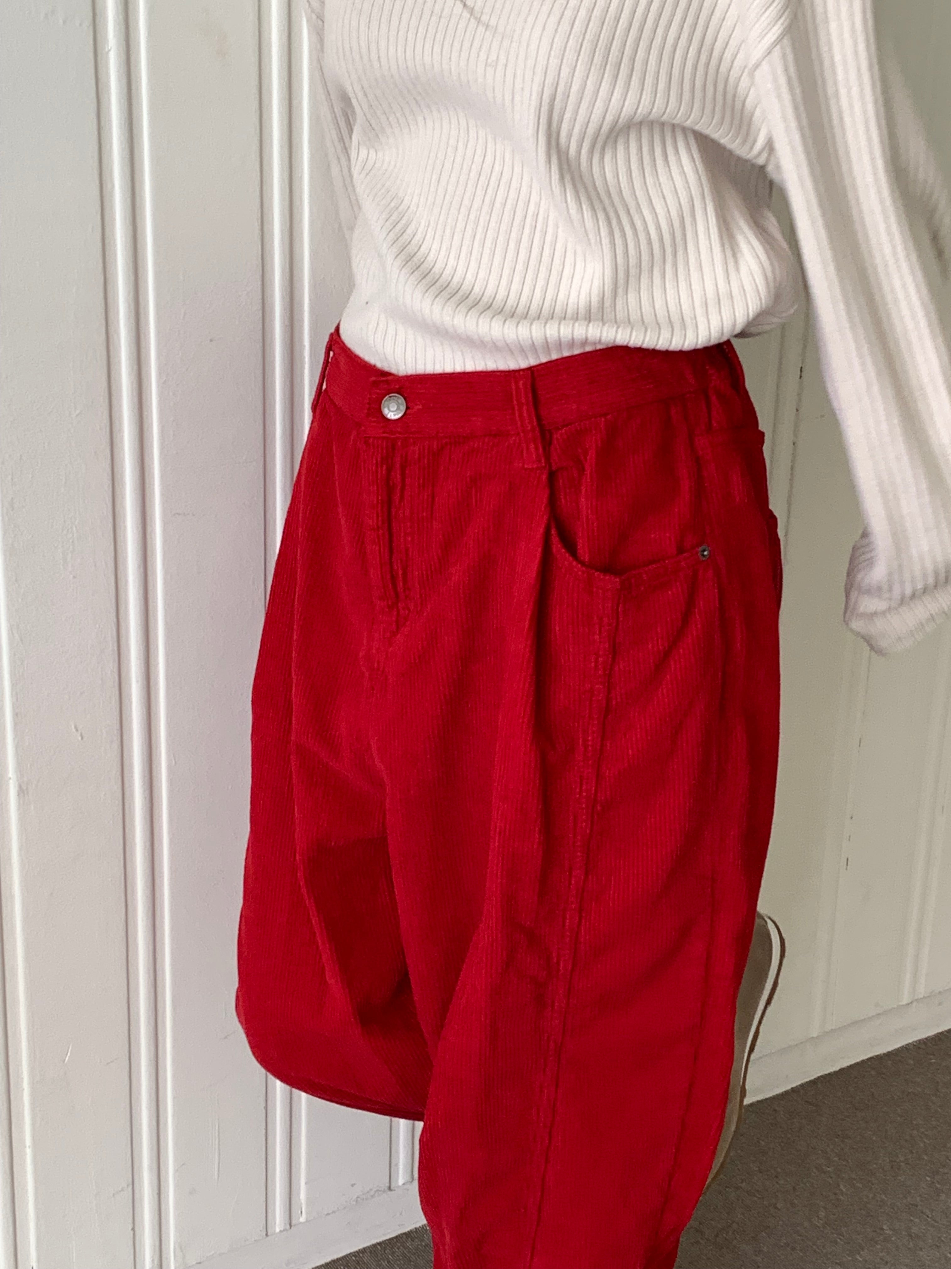 Premium Wide Corduroy Pants — Made in Korea