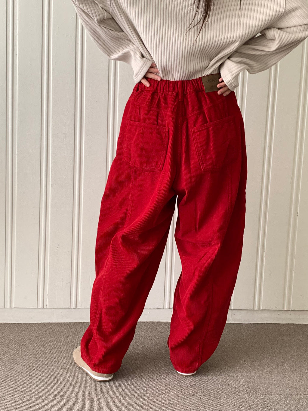 Premium Wide Corduroy Pants — Made in Korea