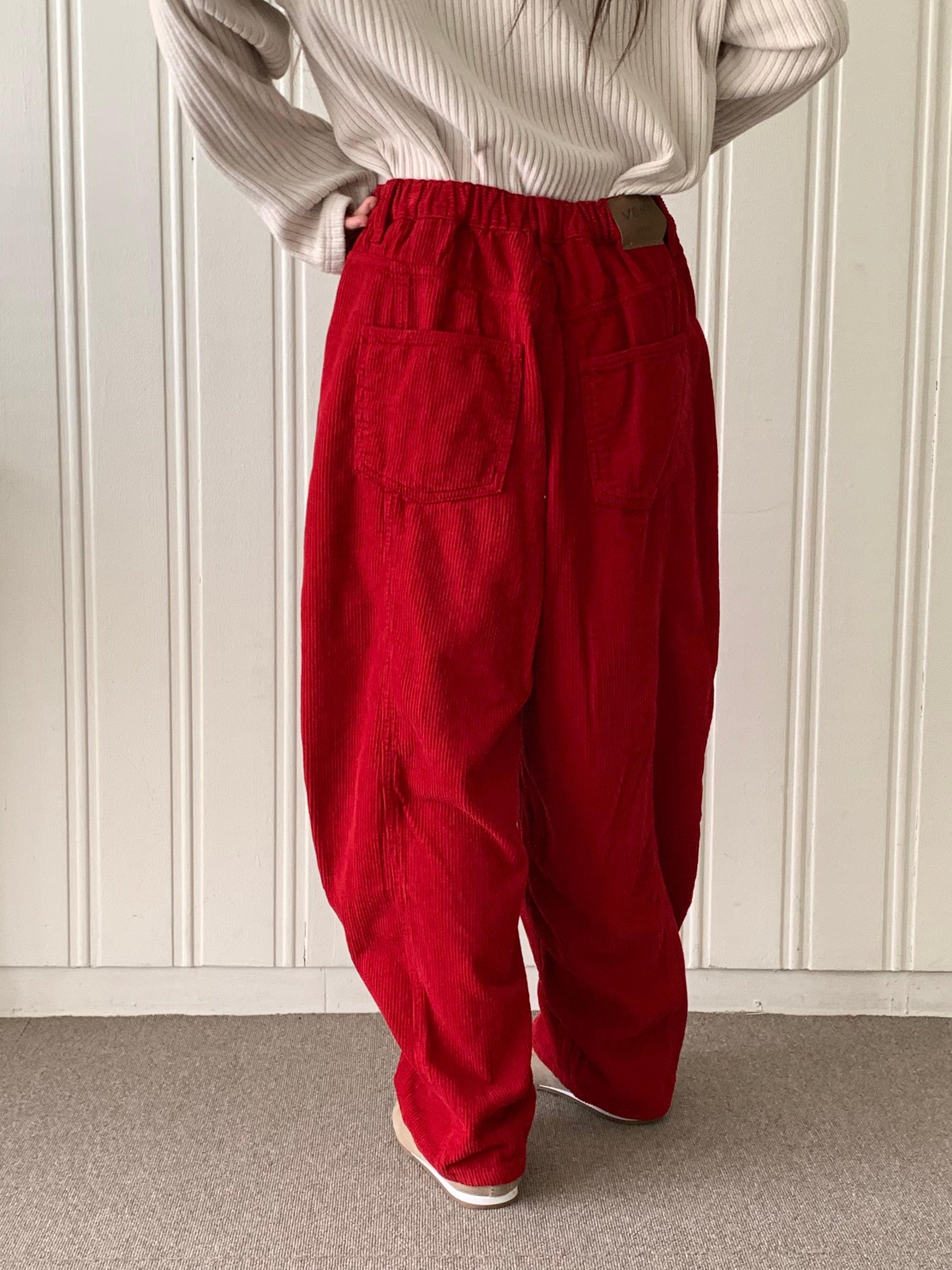 Premium Wide Corduroy Pants — Made in Korea