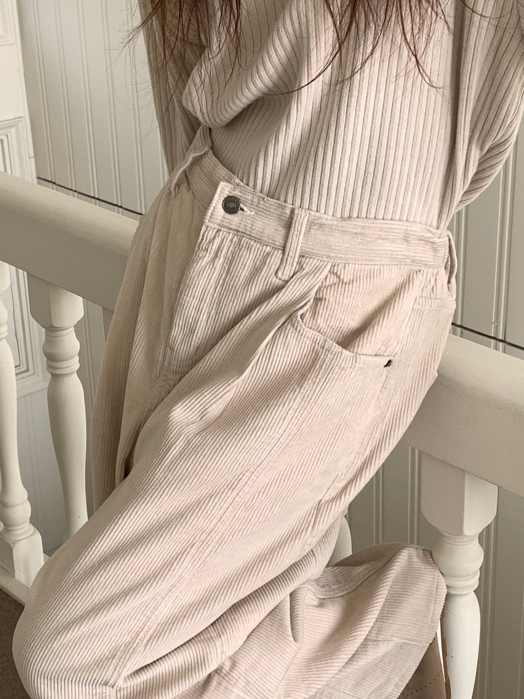 Premium Wide Corduroy Pants — Made in Korea