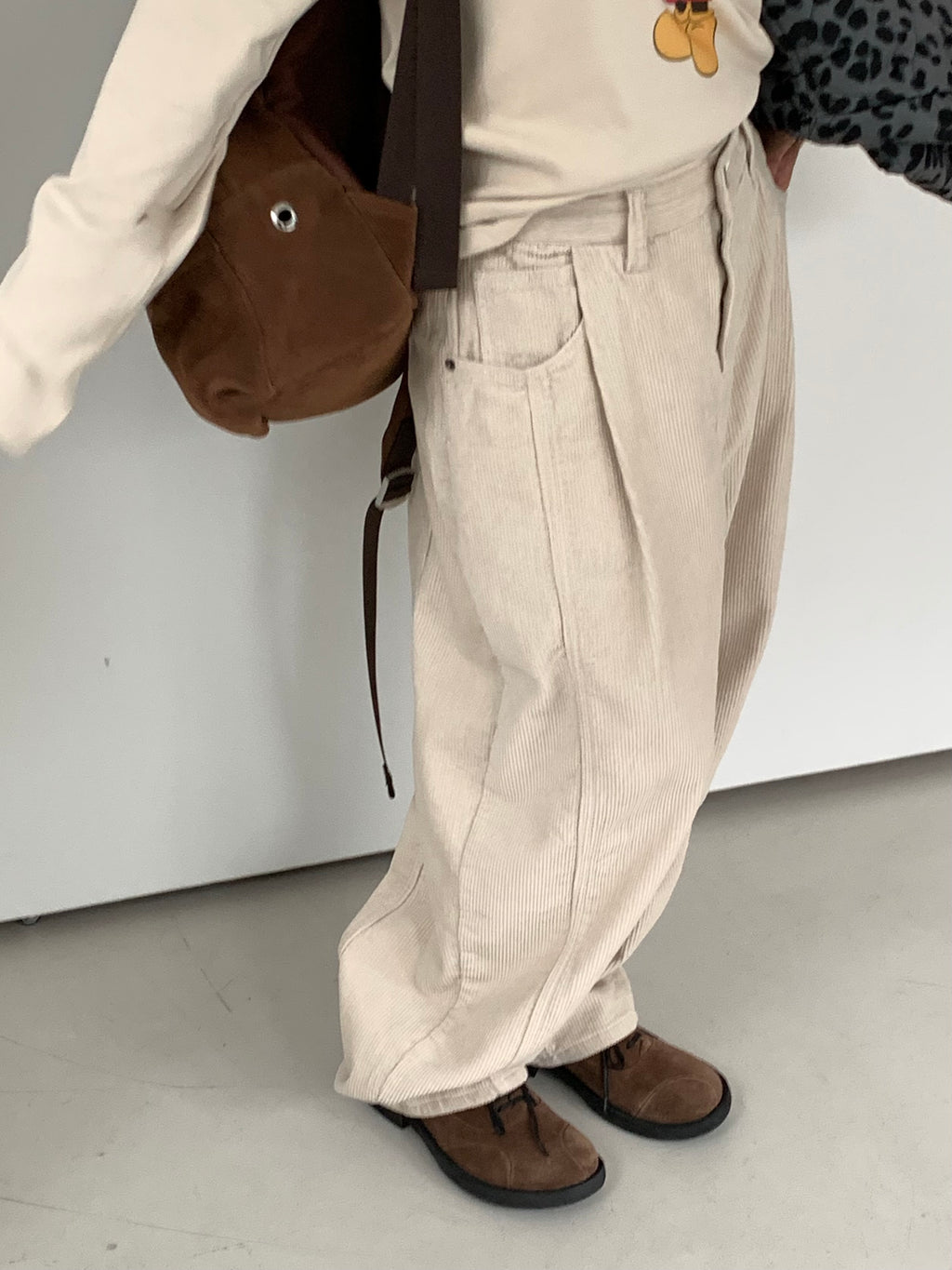 Premium Wide Corduroy Pants — Made in Korea