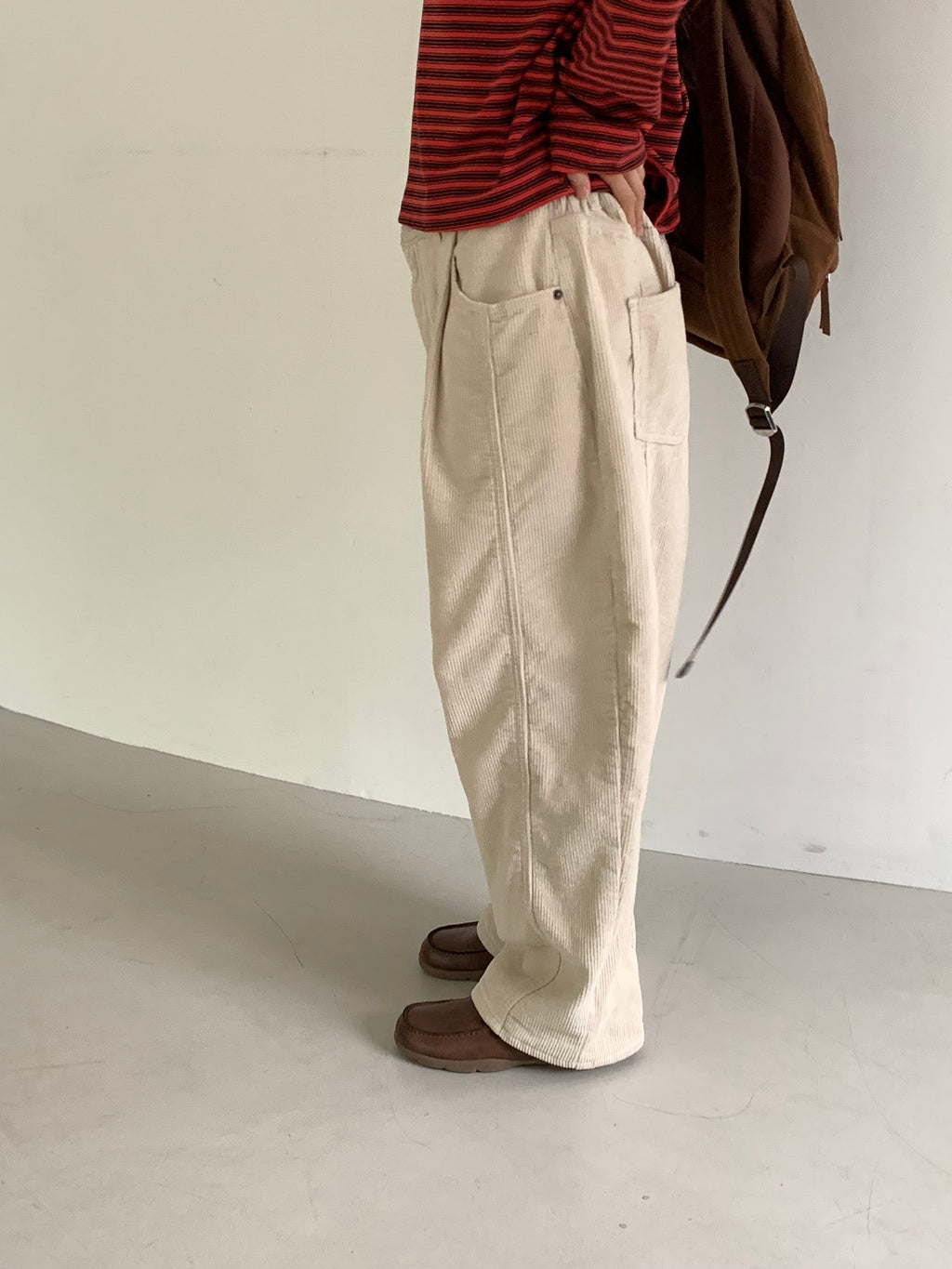Premium Wide Corduroy Pants — Made in Korea