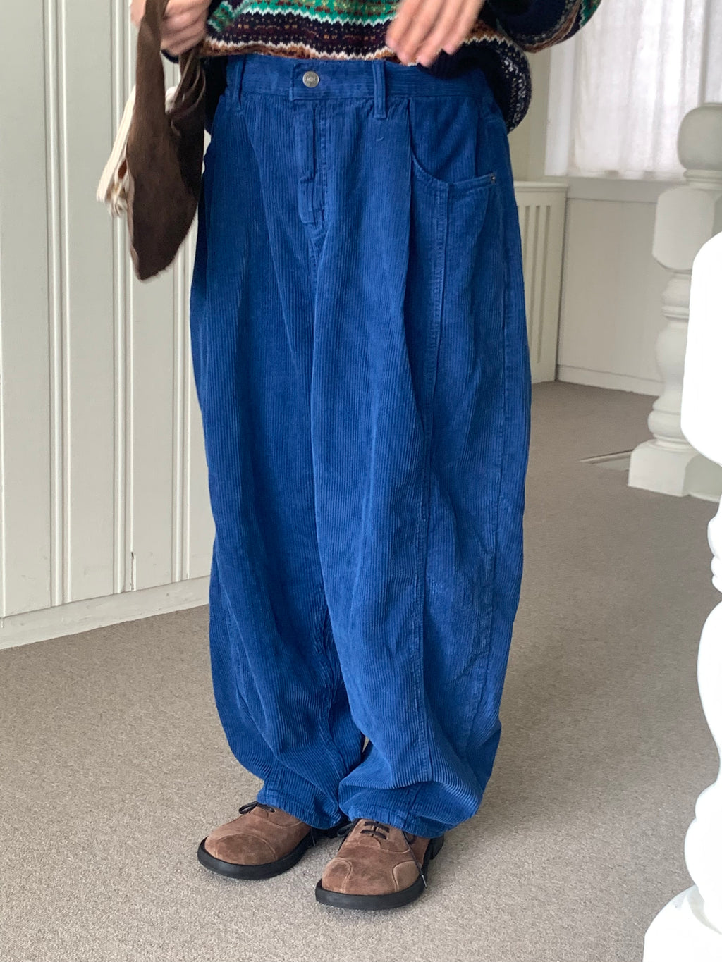 Premium Wide Corduroy Pants — Made in Korea