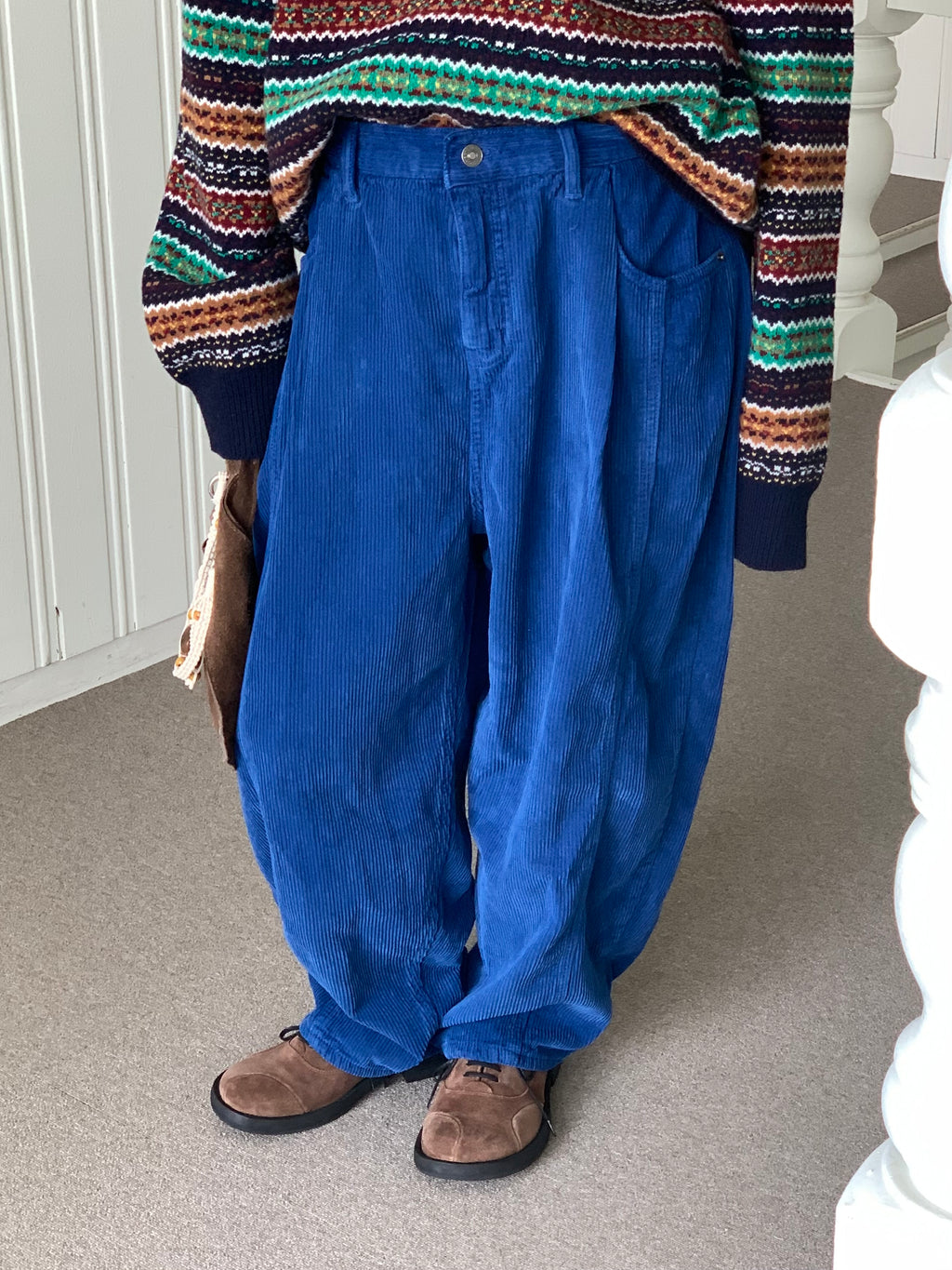 Premium Wide Corduroy Pants — Made in Korea