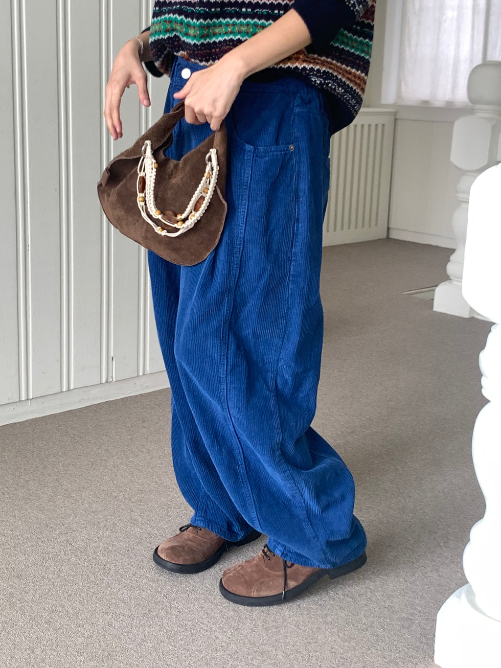 Premium Wide Corduroy Pants — Made in Korea