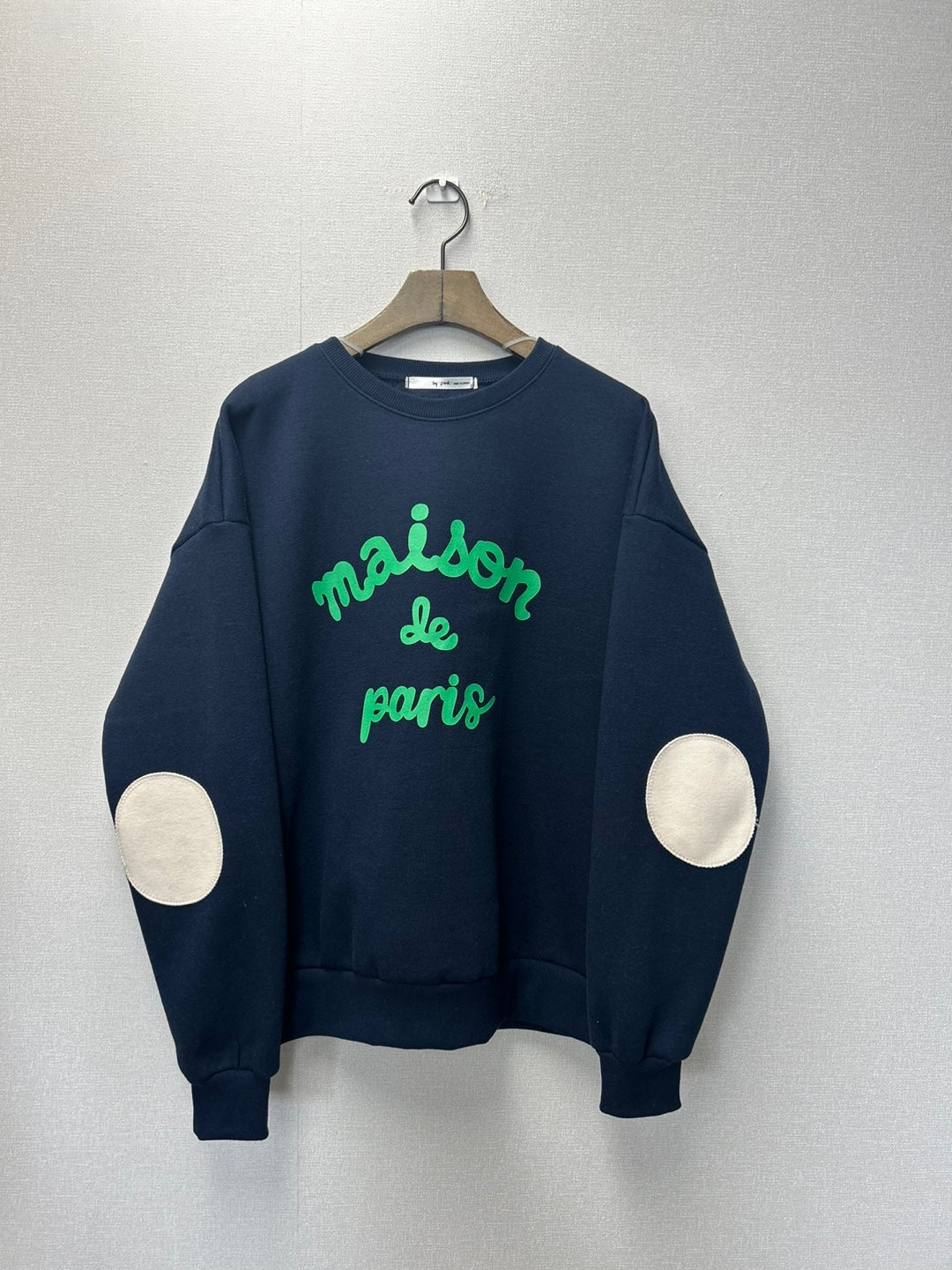 Maison de Paris Elbow Patch Sweatshirt