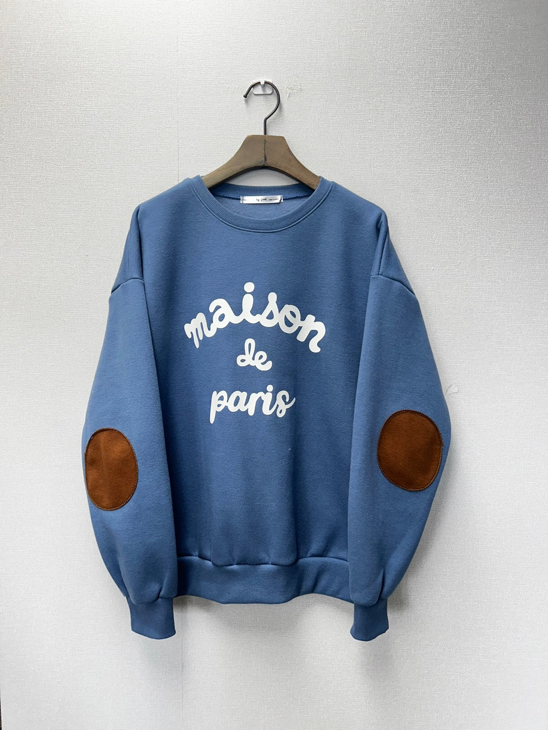 Maison de Paris Elbow Patch Sweatshirt