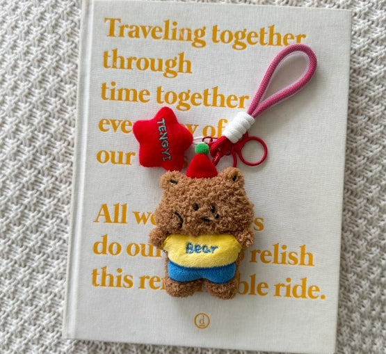 Lulu Teddy Trio Keyring Collection