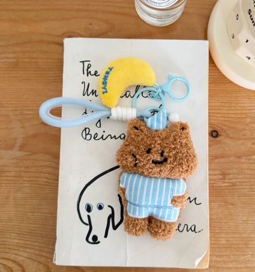 Lulu Teddy Trio Keyring Collection