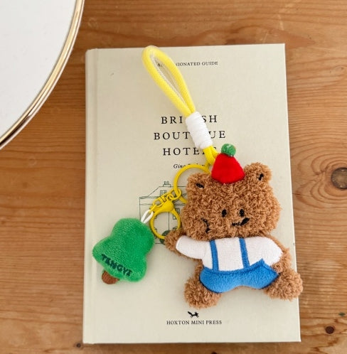 Lulu Teddy Trio Keyring Collection