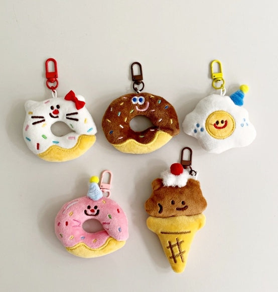 Soft Dessert Friends Bag Charms