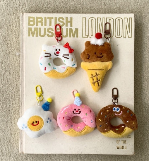 Soft Dessert Friends Bag Charms