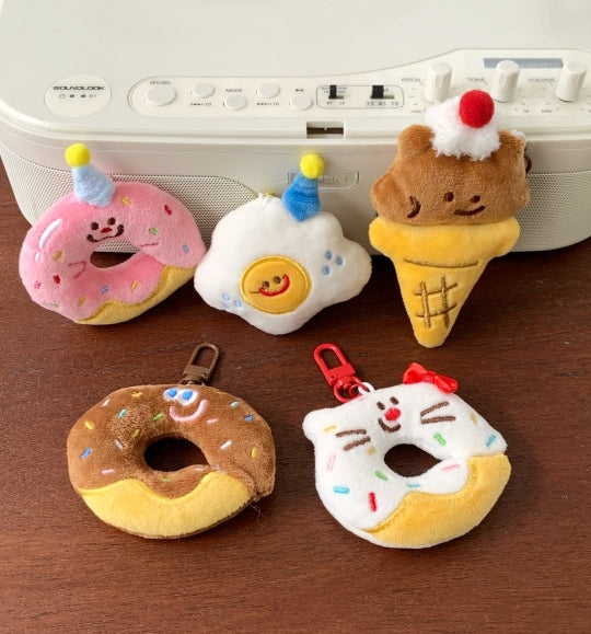Soft Dessert Friends Bag Charms