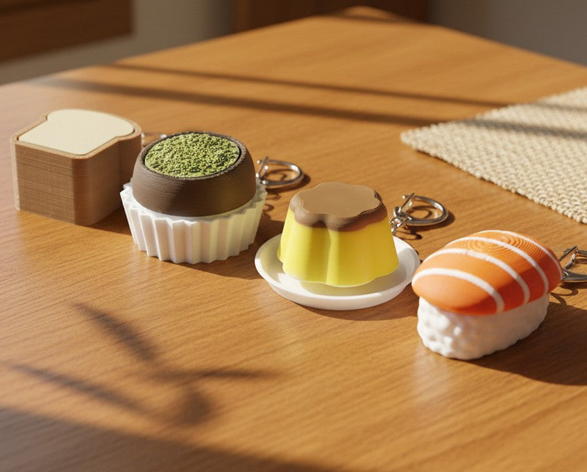 YumYum Dessert Clicker Keychain- Stress Relief Fidget Toy-Random