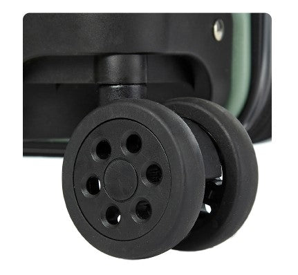 Lucky Planet Lugage - Carry on 21" with cup holder, Stickers - Luckyplanetusa