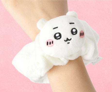 Chiikawa Embroidered Plush Hair Scrunchie - Luckyplanetusa