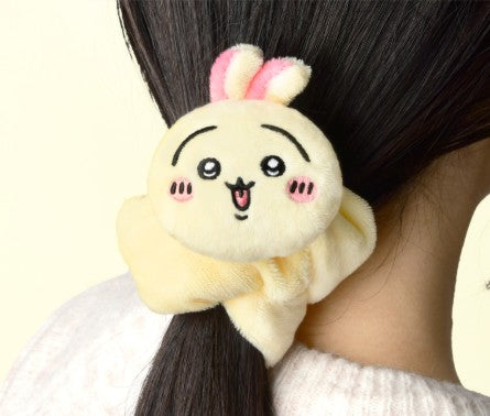 Chiikawa Embroidered Plush Hair Scrunchie - Luckyplanetusa