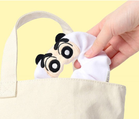 Crayon Shin-chan Embroidered Plush Scrunchie - Luckyplanetusa