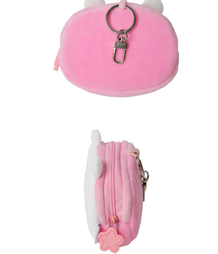 Chiikawa Plush Multi Pouch Keychain