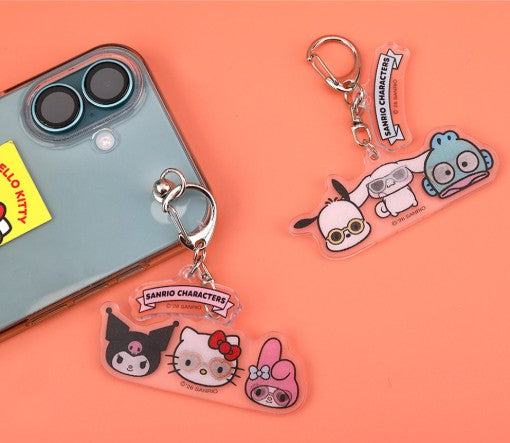 Sanrio Lenticular Acrylic Keyring - Luckyplanetusa
