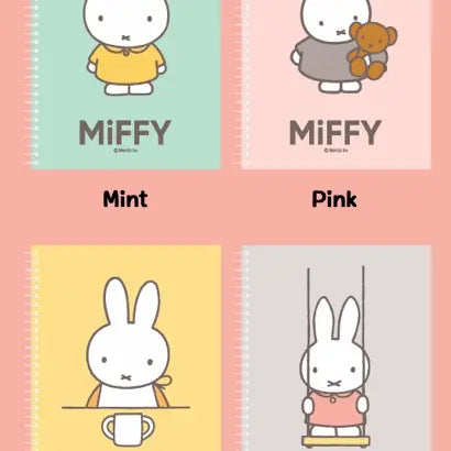 Miffy Spring Line Note Book Journal Planner