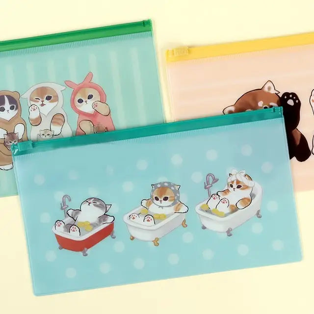 Mofusand illust Milky Pouch Pencil Case