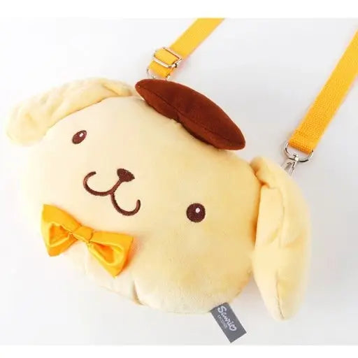 Sanrio Plush Face Crossbody Bag Ver.2