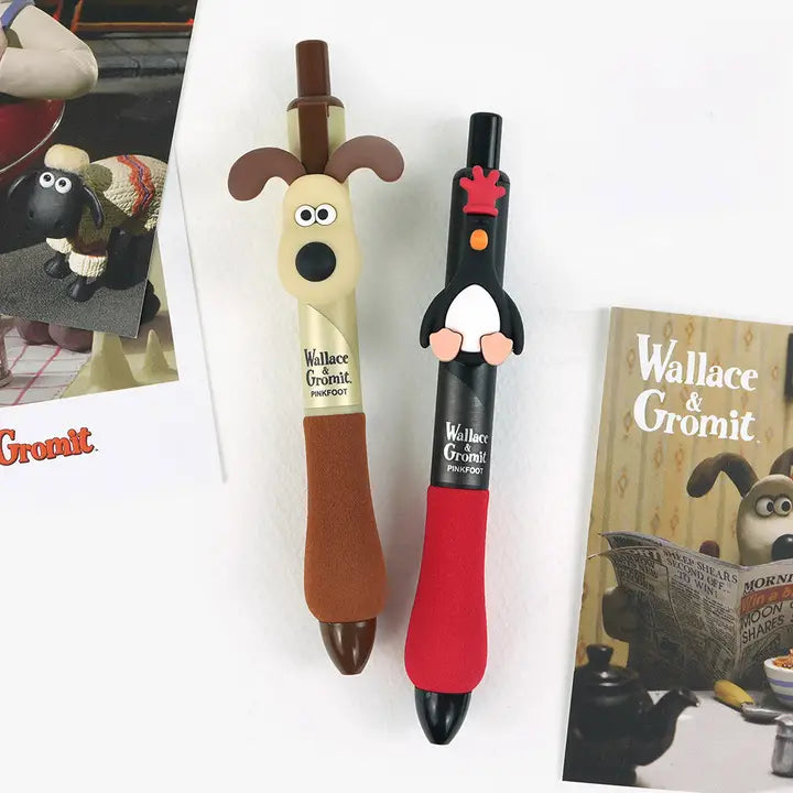 Wallace & Gromit Character Mini Gel Pens – Gromit & McGraw - Luckyplanetusa