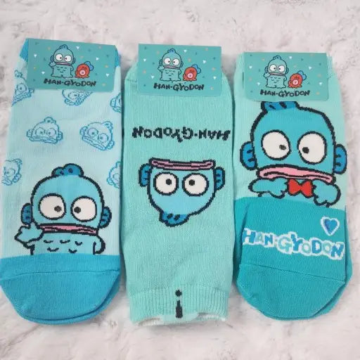 Sanrio Hangyodon Woman Cotton Socks