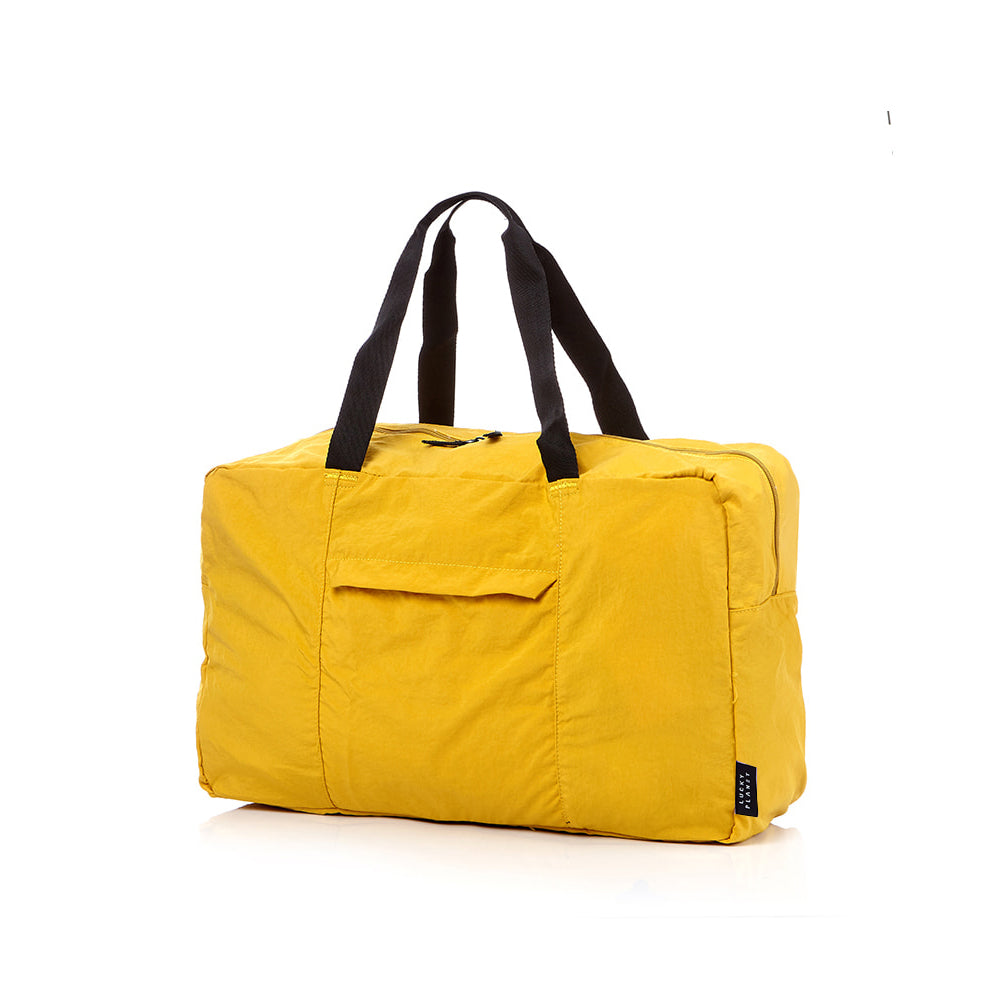 FeatherLite Foldable Travel Tote – Mustard