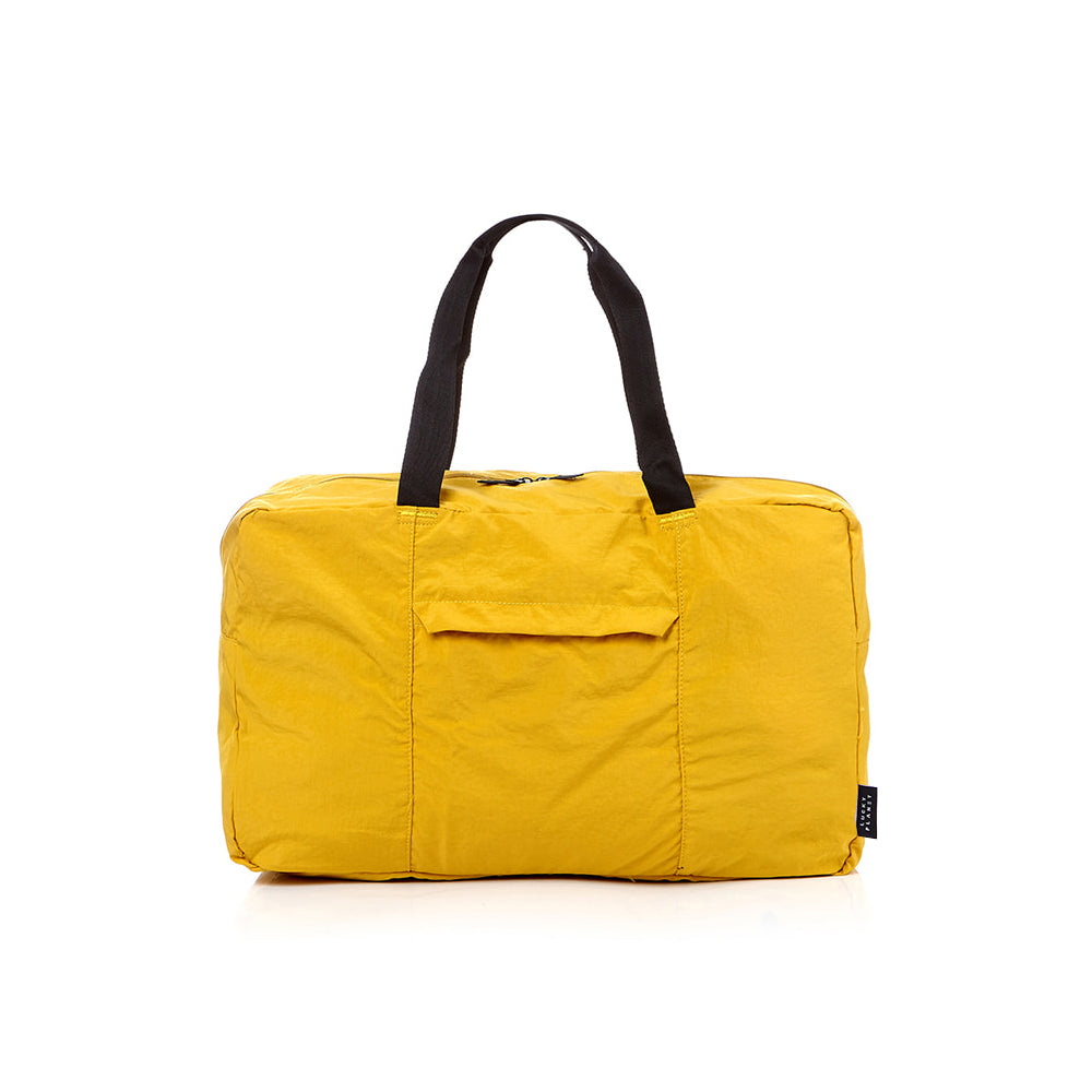 FeatherLite Foldable Travel Tote – Mustard