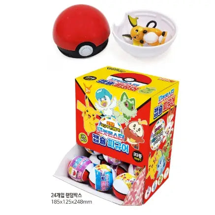 NEW! Pokémon Figure random Mystery Capsule Toy BOX