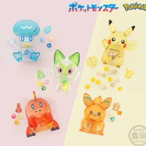 Bandai Pokémon Crystal Coat Figure – Series 5 (Random Box)