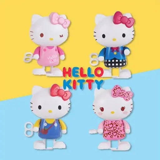 Hello Kitty Wind-Up Walking Figure – Assorted Outfits