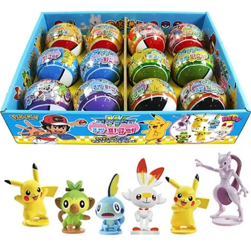 Pokémon Suction Figure Monster Ball– Gacha Blind Capsule Toy