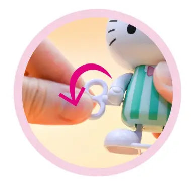 Hello Kitty Wind-Up Walking Figure – Assorted Outfits