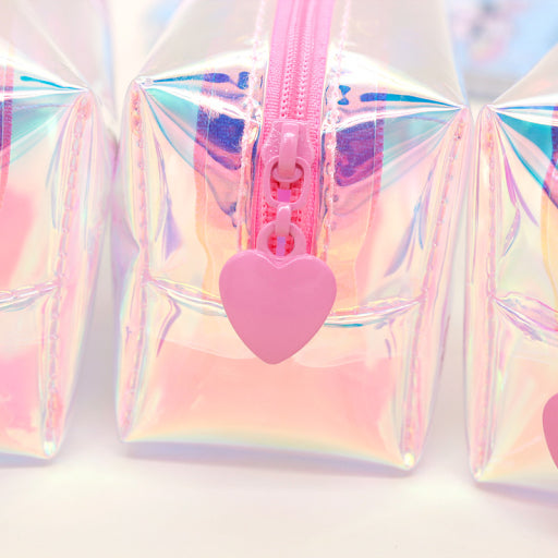 Esther Bunny Aesthetic Hologram Pouch – Cute Makeup & Travel Bag - Luckyplanetusa
