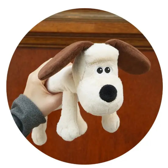 Wallace & Gromit Plush Gromit Dog Pencil Case Pouch - Luckyplanetusa