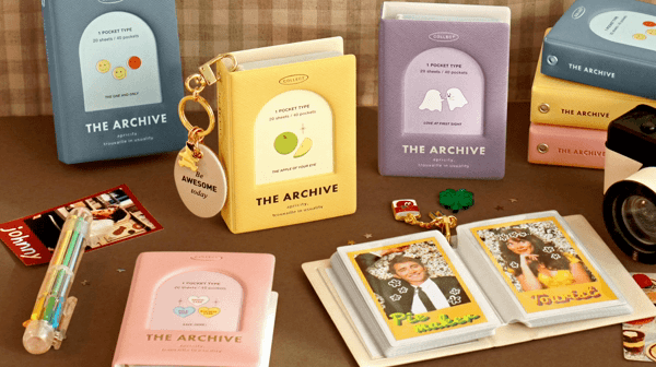 Photo Card Book Album 40Photo collect/Polarloid collect name card Kpop Photo Card holder