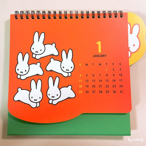 Miffy & Animals 2026 Desk Calendar